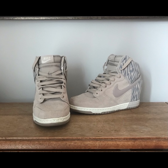 Nike Dunk Sky High Wedge Sneakers